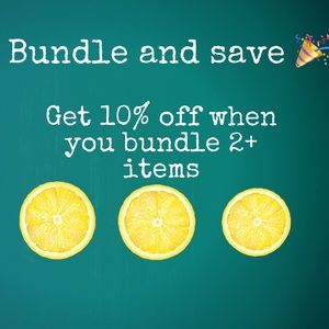 Bundle for 10% off 🎉
